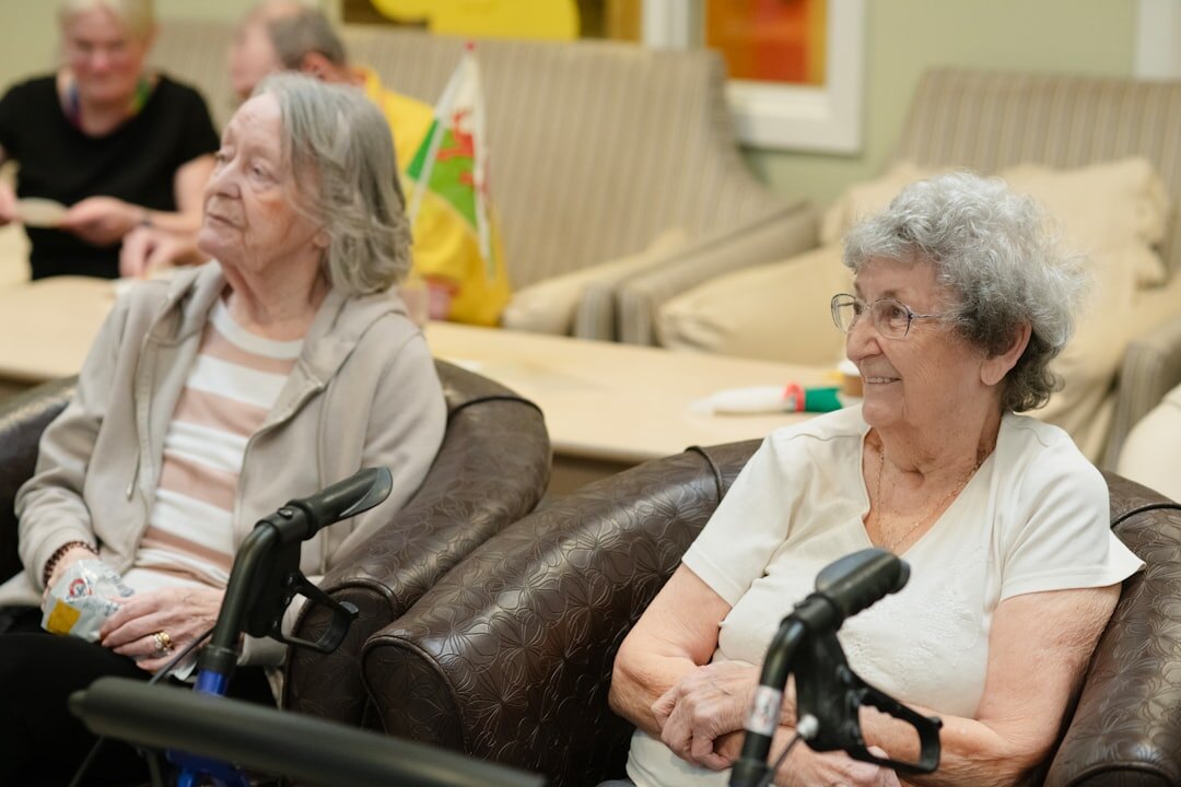 seniors enjoying event